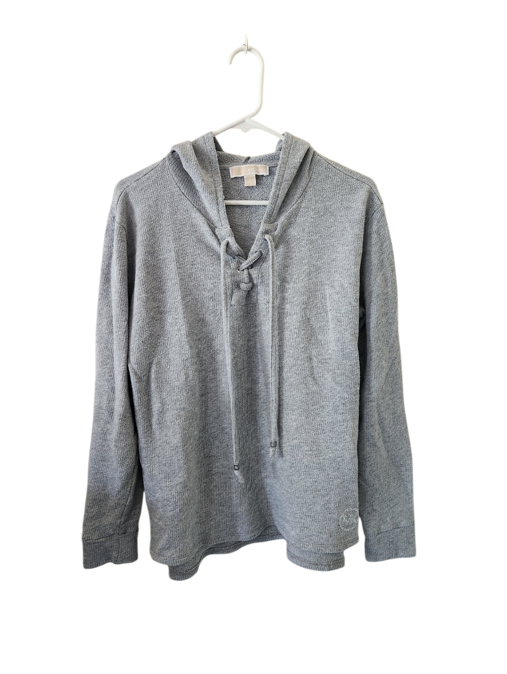 Michael Kors Grey Knit Hoodie